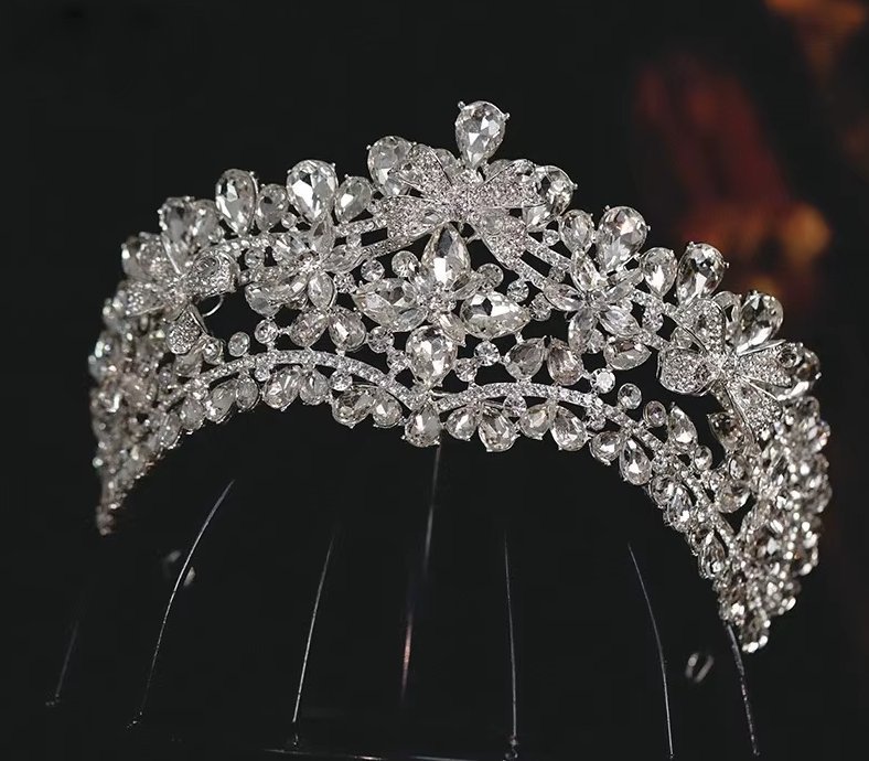 Strass Braut Tiara Chloe Hochzeit Accessoires 